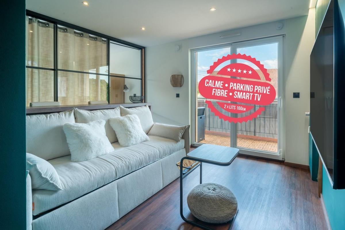 Zen - Quietness & Light - 2 Beds 160 Cm - Private Car Park